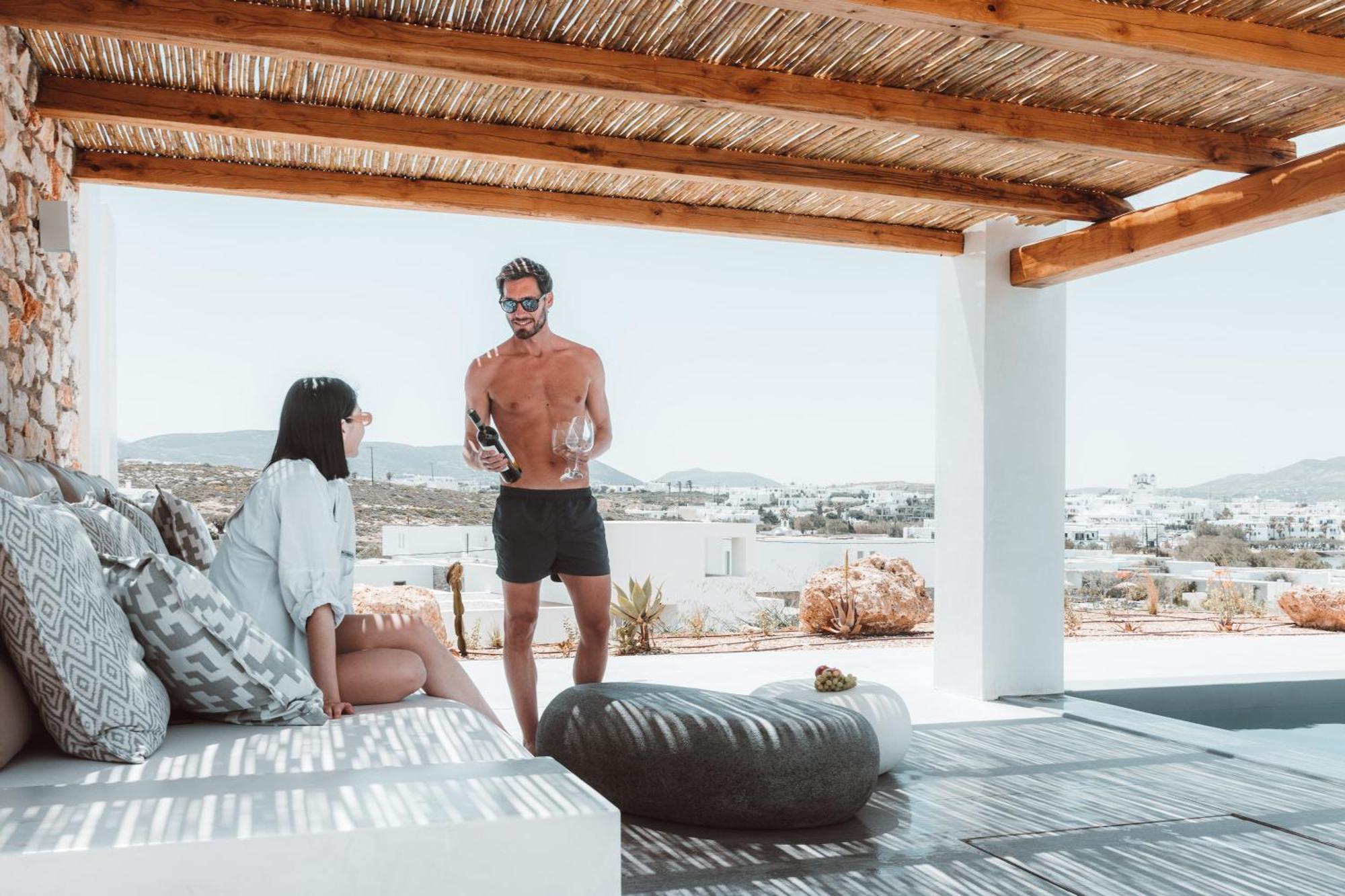 Kosmitis Suites & Villas Naoussa Zimmer foto